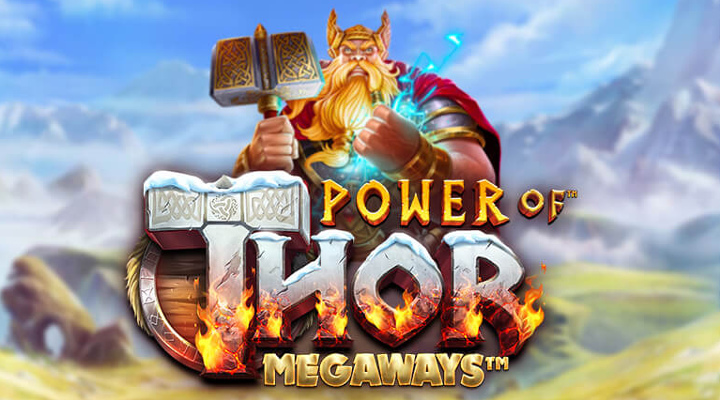 Power of Thor Megaways Slot Logo Screenshot